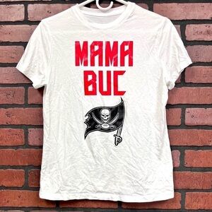 BUCCANEERS Tampa Bay Mama BUC short sleeves t shirt womens size M A new day